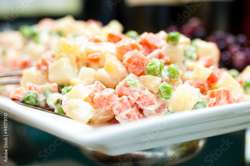 Photo: Russian salad Russian salad