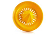 Orange plastic lemon squeezer