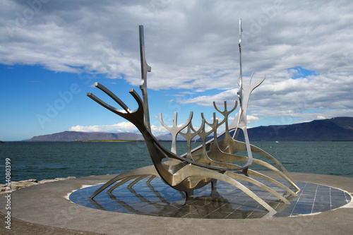 Photo: Solfar Suncraft in Reykjavik, Iceland Solfar Suncraft in Reykjavik, Iceland