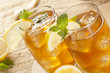Refreshing Iced Tea with Lemon