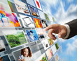 hand reaching images streaming