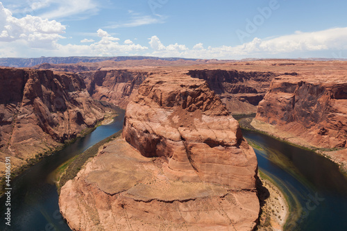 Photo: Horseshoe bend of Colorado river in Page Arizona Horseshoe bend of Colorado river in Page Arizona