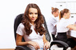 Business woman in office
