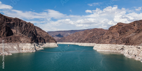 Photo: Hoover Dam, between Arizona and Nevada Hoover Dam, between Arizona and Nevada