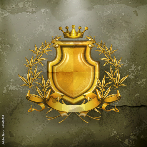 Vector: Coat of arms, old-style vector Coat of arms, old-style vector