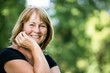 Smiling mature woman outdoor portrait