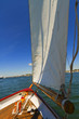 Views of the private sail yacht.