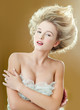Beautiful woman with fashion hairstyle