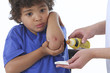 Infirmerie - Enfant blessé au coude