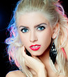 luxurious blonde