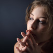 Photo: beauty girl cry beauty girl cry