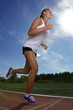 Beauty Girl Run Stadium
