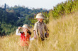 fun outdoor children playing