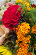 beautiful bouquets of flowers and herbs