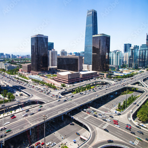 Photo: landscape of modern city ,beijing landscape of modern city ,beijing