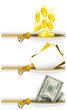 Zipper icon set