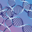 DNA helix, biochemical abstract background