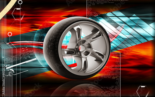 Photo: Alloy wheel Alloy wheel