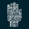Music hand2