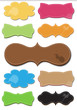 Vintage labels Vector Set