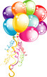 Vector: Bunch balloons Bunch balloons