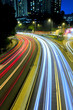 Foto: urban city with car light urban city with car light