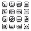 different kind of business and industry icons - vector icon set