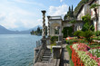 View to the lake Como from villa Monastero. Italy