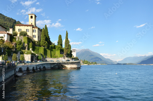 Photo: Gravedona town and Como lake, Italy Gravedona town and Como lake, Italy