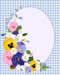 pansy border