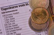 Tageskurs euro