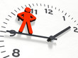 Figur & Uhr: Herr über die Zeit