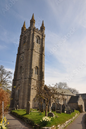 Photo: Widecombe mit Kirche in Dartmoor Widecombe mit Kirche in Dartmoor