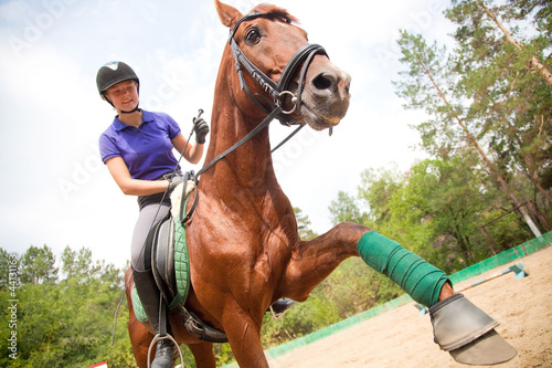 Photo: horsewoman horsewoman