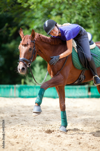 Photo: horsewoman horsewoman