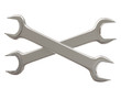Crossed wrenches 3d