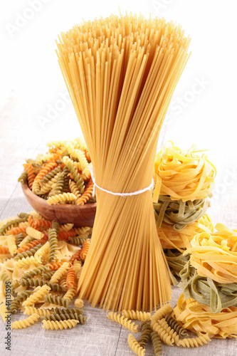Photo: raw pasta raw pasta