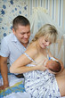 Photo: Feeding with mother's milk Feeding with mother's milk
