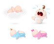 Vector: Babies Vectors Babies Vectors