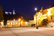 main square in Ljubljana - Slovenia