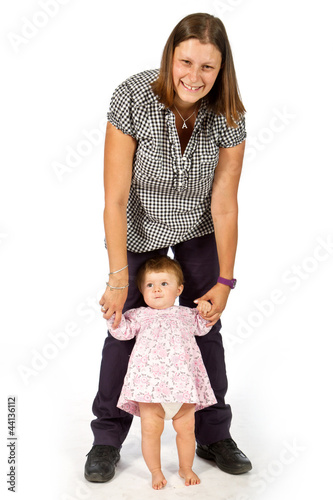 Photo: baby taking first steps baby taking first steps