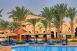 African resort with luxury swimming pool