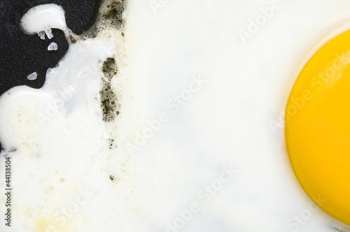 Photo: Fried eggs on on a pan Fried eggs on on a pan