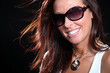 Beautiful Woman Wearing Sunglasses