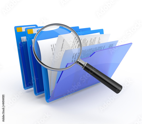 Photo: Files investigation. Files investigation.