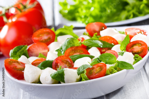 Photo: caprese salad caprese salad