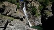 waterfall of Lillaz AO - Italy