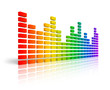 Rainbow graphic equalizer