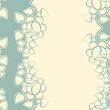 retro background with roses