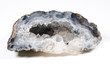 Glücksgeode Querschnitt durchleuchtet